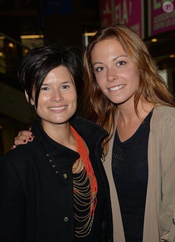 Flavie Péan et Dounia Coesens - Prix Ambassadeur ELA 2014 à la Cité des Sciences et de l'Industrie au Parc de la Vilette à Paris le 4 juin 2014.04/06/2014 - Paris
