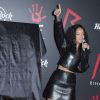 Rihanna, en conférence de presse au Hard Rock Cafe dans le 9e arrondissement. Paris, le 5 juin 2014.