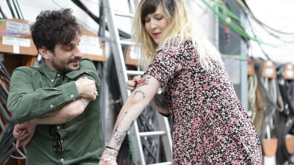 Daphné Bürki et Gunther Love dans Tattoo by Tété : Tété donne rendez-vous aux fans et aux curieux du tatouage dans sa webémission sur Simply Hype.
