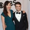Daniel Radcliffe et sa petite amie Erin Darke lors de la 68e cérémonie des Tony Awards à New York, le 8 juin 2014.