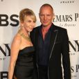  Sting et sa femme Trudie Styler lors de la 68e c&eacute;r&eacute;monie des Tony Awards &agrave; New York, le 8 juin 2014. 