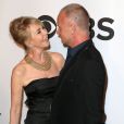 Sting et sa femme Trudie Styler lors de la 68e c&eacute;r&eacute;monie des Tony Awards &agrave; New York, le 8 juin 2014. 