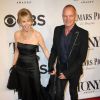 Sting et sa femme Trudie Styler lors de la 68e cérémonie des Tony Awards à New York, le 8 juin 2014.