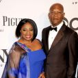  LaTanya Richardson Jackson et Samuel L. Jackson lors de la 68e c&eacute;r&eacute;monie des Tony Awards &agrave; New York, le 8 juin 2014. 