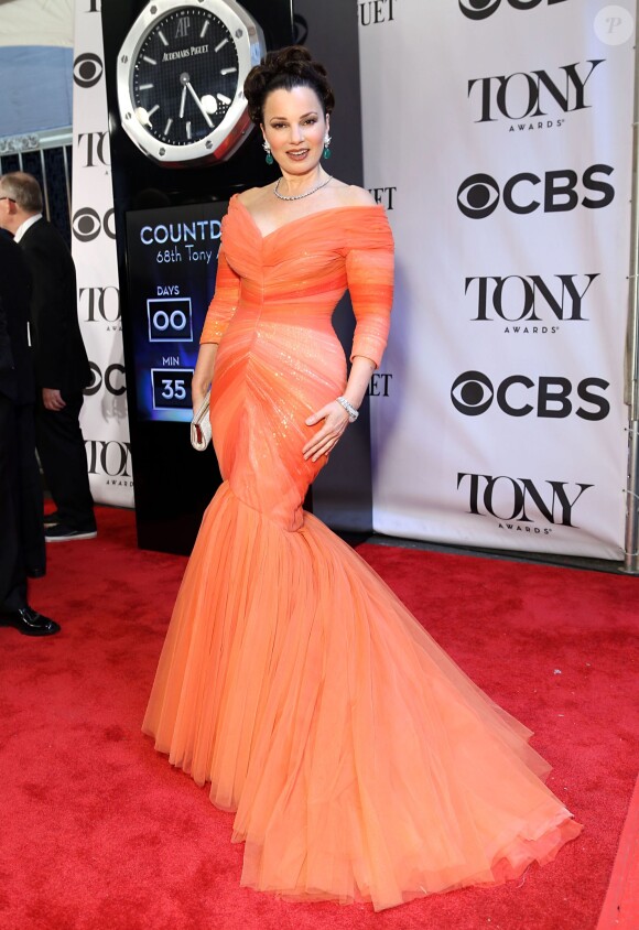 Fran Drescher lors de la 68e cérémonie des "Tony Awards" à New York, le 8 juin 2014.