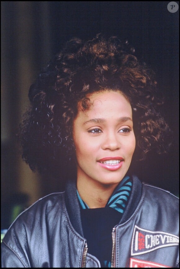 Whitney Houston au festival de Montreux, en 1987.