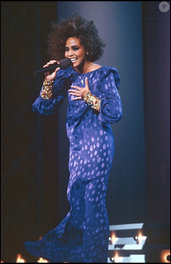 Whitney Houston en 1986.