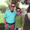 Dave Coulier et Melissa Bring, photo issue du compte Twitter de Melissa Bring et publiée le 15 avril 2013