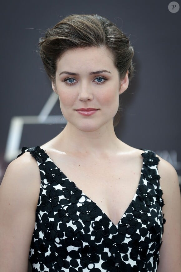 Megan Boone - Photocall de la série "The Blacklist" au 54e Festival de la Télévision de Monte-Carlo. Le 10 juin 2014.