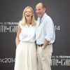 Emily Wickersham et Miguel Ferrer - Photocall de la série "NCIS : Los Angeles" au 54e Festival de la Télévision de Monte-Carlo. Le 10 juin 2014.