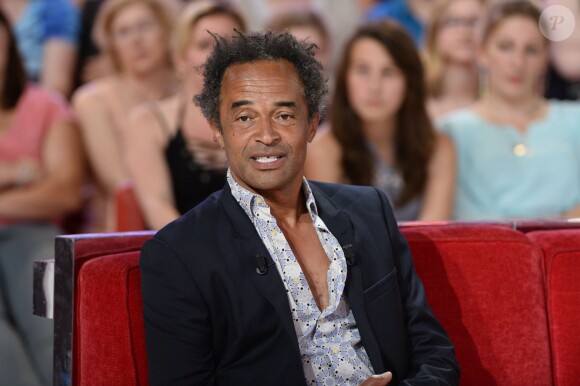 Yannick Noah - Enregistrement de l'émission "Vivement Dimanche" à Paris le 11 juin 2014. L'émission sera diffusée le 15 juin sur France 2.
