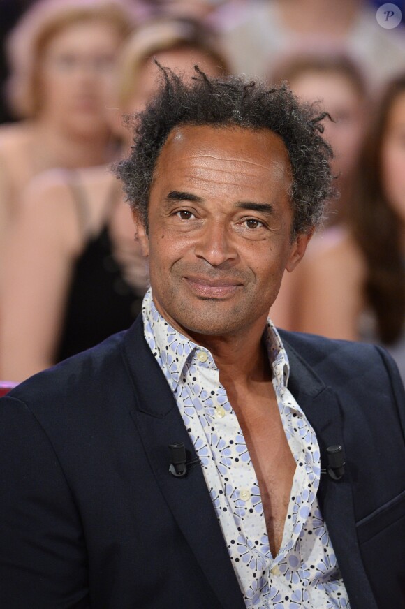 Yannick Noah - Enregistrement de l'émission "Vivement Dimanche" à Paris le 11 juin 2014. L'émission sera diffusée le 15 juin sur France 2.