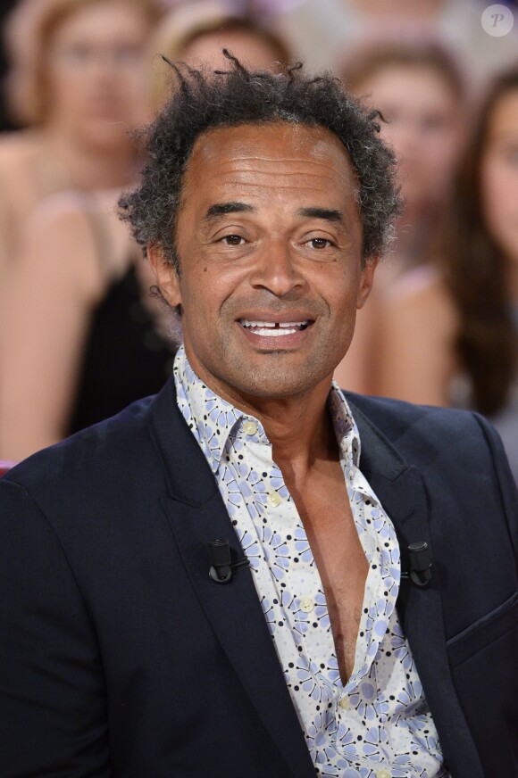 Yannick Noah - Enregistrement de l'émission "Vivement Dimanche" à Paris le 11 juin 2014. L'émission sera diffusée le 15 juin sur France 2.