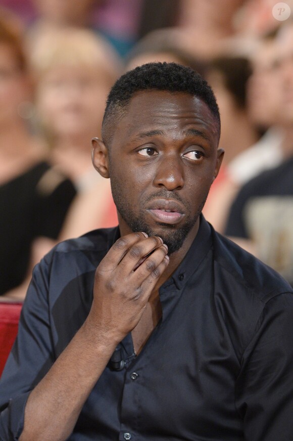 Thomas Ngijol - Enregistrement de l'émission "Vivement Dimanche" à Paris le 11 juin 2014. L'émission sera diffusée le 15 juin sur France 2.
