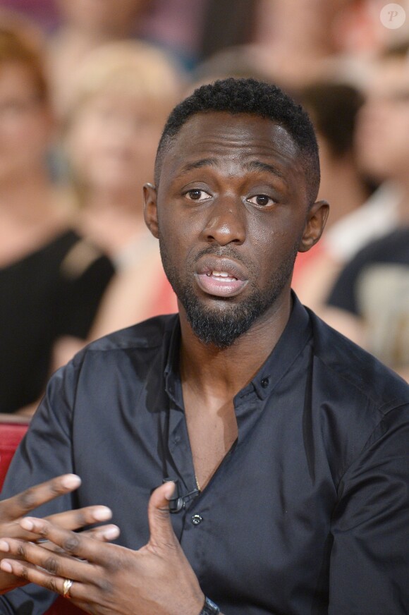 Thomas Ngijol - Enregistrement de l'émission "Vivement Dimanche" à Paris le 11 juin 2014. L'émission sera diffusée le 15 juin sur France 2.
