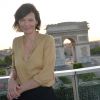 Exclusif - Rencontre avec Marianne Denicourt sur la terrasse du Publicis dans le cadre du 3e Champs-Elysées Film Festival à Paris, le 12 juin 2014.