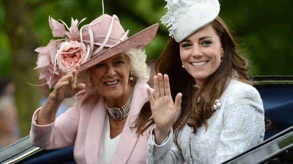 Kate Middleton et la famille royale : Parade colorée pour les 88 ans de la reine