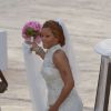La rappeuse Eve a dit oui à son compagnon Maximillion Cooper lors d'une cérémonie de rêve à Ibiza, le 14 juin 2014.