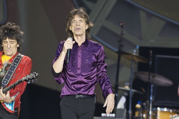 Mick Jagger lors du concert des Rolling Stones au Stade de France à Paris, le 13 juin 2014. 