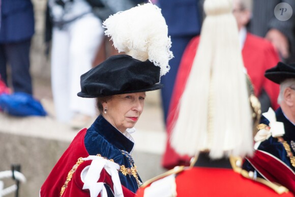 Royal Princess Anne at The Garter Day Service At Windsor Castle in Windsor, UK, on June 16, 2014. Photo by Xposure/ABACAPRESS.COM16/06/2014 - Windsor