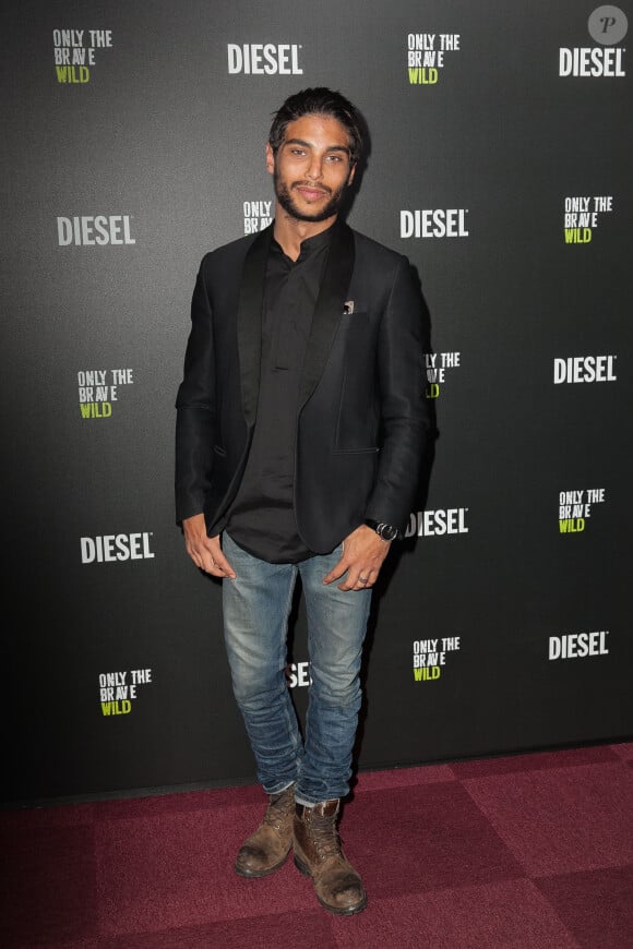 Nassim Si Ahmed - Soirée de lancement du nouveau parfum Diesel "Only The Brave Wild" avec un concert de Woodkid, à l'Olympia à Paris, le 17 juin 2014.