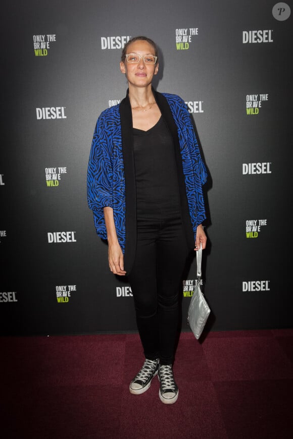 Chrystelle Saint-Louis Augustin - Soirée de lancement du nouveau parfum Diesel "Only The Brave Wild" avec un concert de Woodkid, à l'Olympia à Paris, le 17 juin 2014.