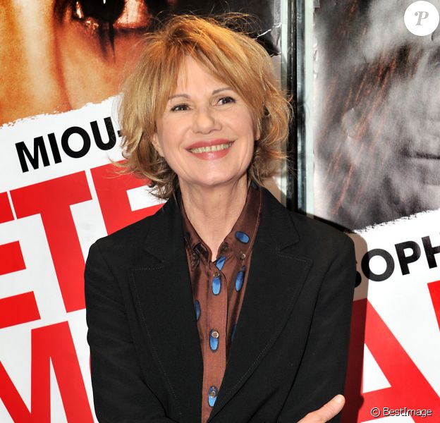 Miou-Miou à Paris le 5 février 2013.