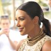 La jolie Kim Kardashian est à Cannes pour participer à la soirée du MailOnline à bord d'un yacht dans le cadre du "Cannes Lions 2014" à Cannes le 18 juin 2014.