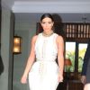 Kim Kardashian quitte l'hôtel Royal Riviera de Beaulieu-sur-Mer pour se rendre sur le festival "Cannes Lions" à Cannes le 18 juin 2014.