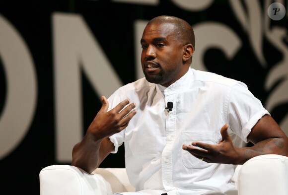 Kanye West au "Cannes Lions" Festival le 17 juin 2014.