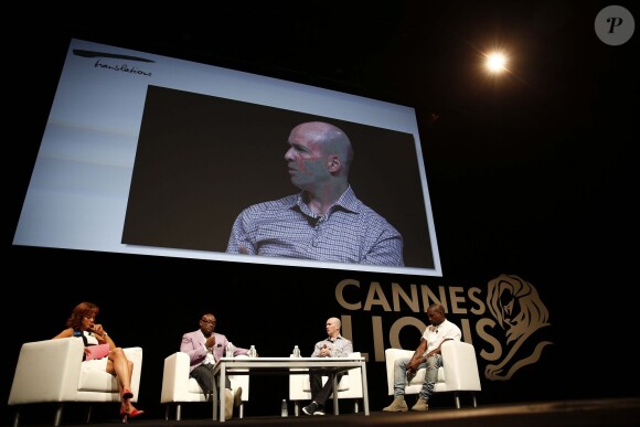 Kanye West au "Cannes Lions" Festival le 17 juin 2014.
