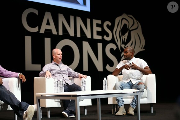 Kanye West au "Cannes Lions" Festival le 17 juin 2014.