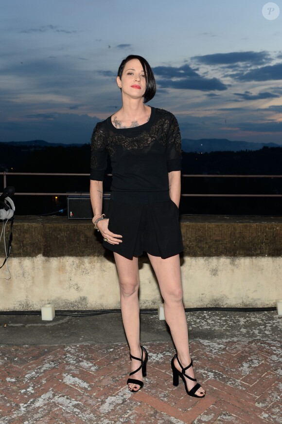 Asia Argento - Cocktail lors de la soirée "Ermanno Scervino" à Florence en Italie le 18 juin 2014.