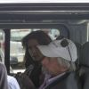 Catherine Zeta-Jones et Michael Douglas arrivent à l'aéroport de Barcelone avec leurs enfants Carys et Dylan le 17 juin 2014. Le couple qui a annoncé une pause il y a un an a réussi à affronter l'épreuve