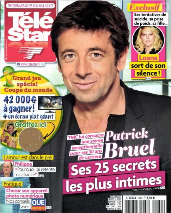 Magazine Télé Star sorti le 23 juin 2014.