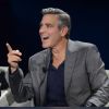George Clooney - Les acteurs du film "The Monuments Men" sur le plateau de l'emission "Che Tempo Che Fa" à Milan, le 9 février 2014. 