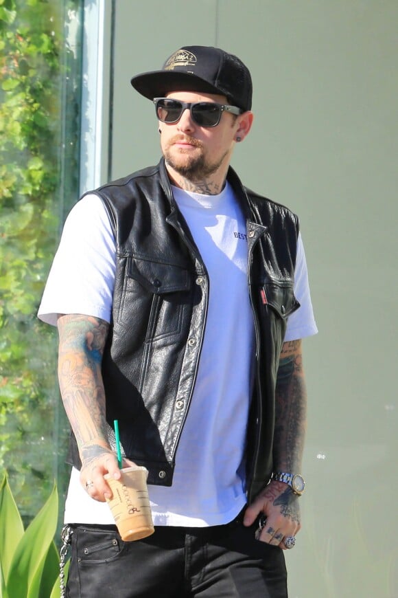 Benji Madden à West Hollywood, Los Angeles, le 24 juin 2014.