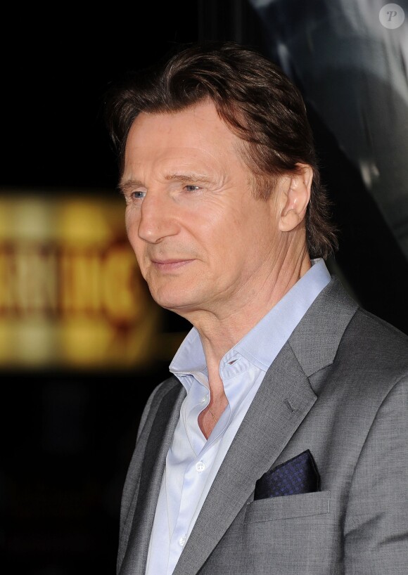 Liam Neeson - Première du film "Non-stop" à Los Angeles, le 24 février 2014