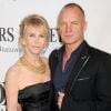 Sting et Trudie Styler à la cérémonie des Tony Awards à New York, le 8 juin 2014.