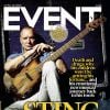 Sting en couverture du magazine Event supplément du Mail on Sunday (le 22 juin 2014)