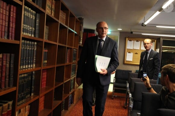 Brice Robin, procureur de la République de Marseille, lors d'une conférence de presse à Marseille, le 27 juin 2014,