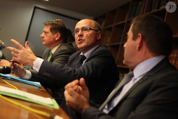 Brice Robin, procureur de la République de Marseille, lors d'une conférence de presse à Marseille, le 27 juin 2014,