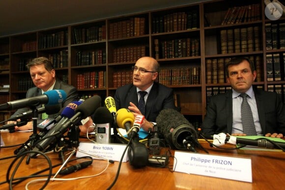 Brice Robin, procureur de la République de Marseille, lors d'une conférence de presse à Marseille, le 27 juin 2014,