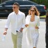 La très belle Jessica Alba et son mari Cash Warren assistent au mariage d'amis à Beverly Hills, le 27 juin 2014