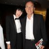 Chantal Thomass et son mari Michel Fabian - Vente aux enchères "Les Coeurs des Créateurs" chez Christie's au profit de la Chaîne de l'Espoir à Paris le 3 juillet 2014.