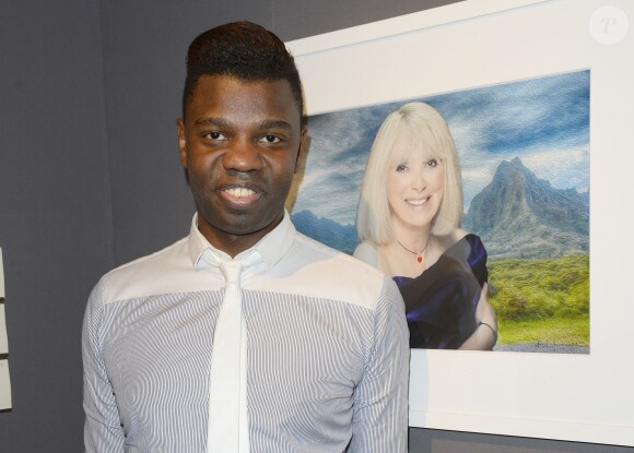 Jean-Barthélémy Bokassa - Vente aux enchères "Les Coeurs des Créateurs" chez Christie's au profit de la Chaîne de l'Espoir à Paris le 3 juillet 2014.