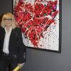 Mireille Darc - Vente aux enchères "Les Coeurs des Créateurs" chez Christie's au profit de la Chaîne de l'Espoir à Paris le 3 juillet 2014.