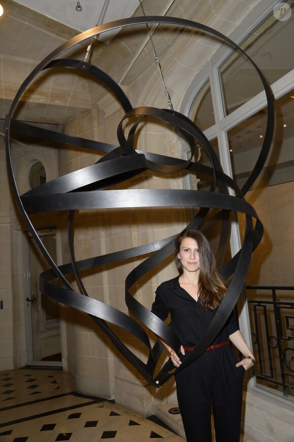 Caroline Corbasson - Vente aux enchères "Les Coeurs des Créateurs" chez Christie's au profit de la Chaîne de l'Espoir à Paris le 3 juillet 2014.