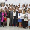 La reine Letizia d'Espagne au 150ème anniversaire de la Croix Rouge à Madrid le 4 juillet 2014.