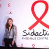 Exclusif - Natasha St Pier - Enregistrement de l'émisssion du "Sidaction 2014 : La télé chante contre le Sida" le 25 mars 2014 au thêatre Mogador à Paris.